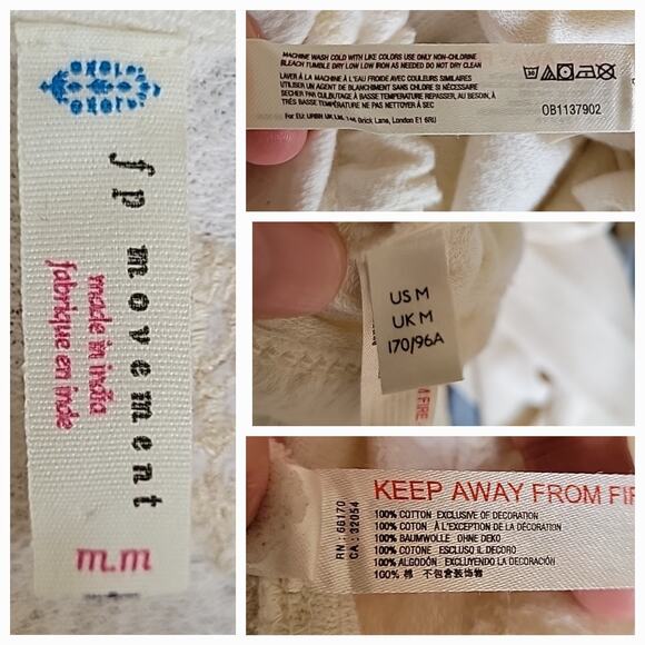 Free People Movement Field of Dreams Cropped Pullover Round Neck Pullover - Picture 14 of 15